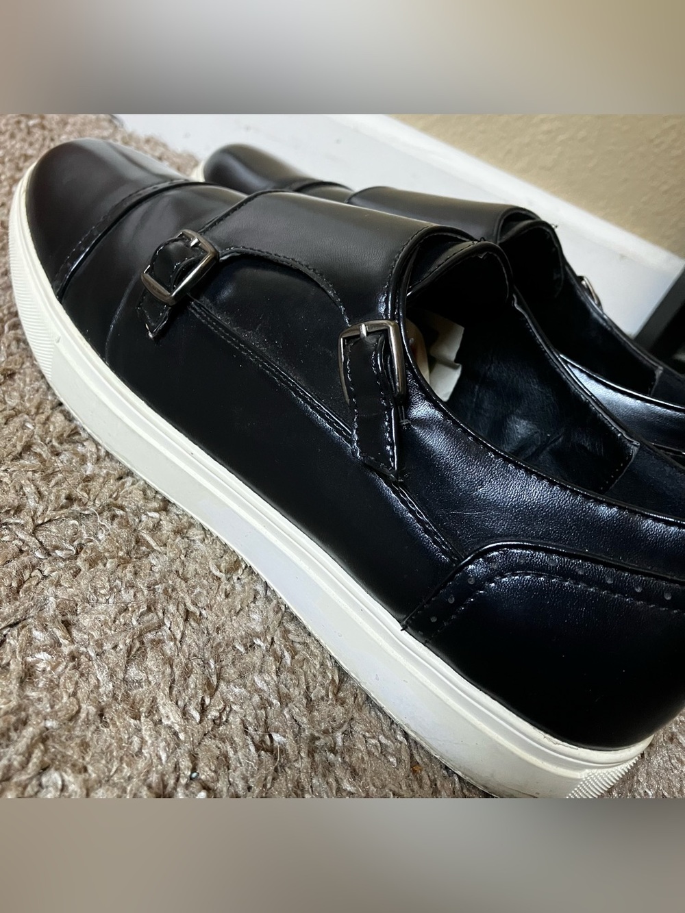 NY&C buckled Oxford sneakers